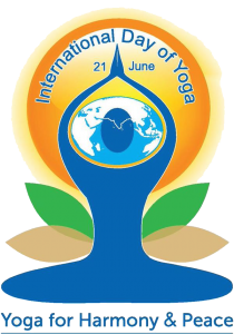 Logo internationale yogadag